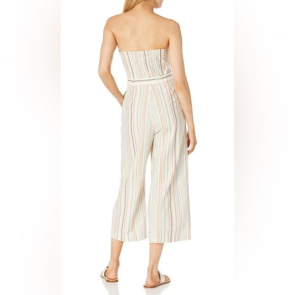 Parker Bohemia Striped Strapless Jumpsuit - Picture 2 of 6